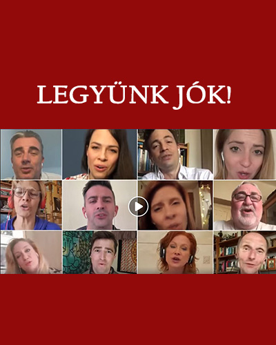 A Turay Ida Színház művészeinek dala megjelent az online médiában | Legyünk jók!